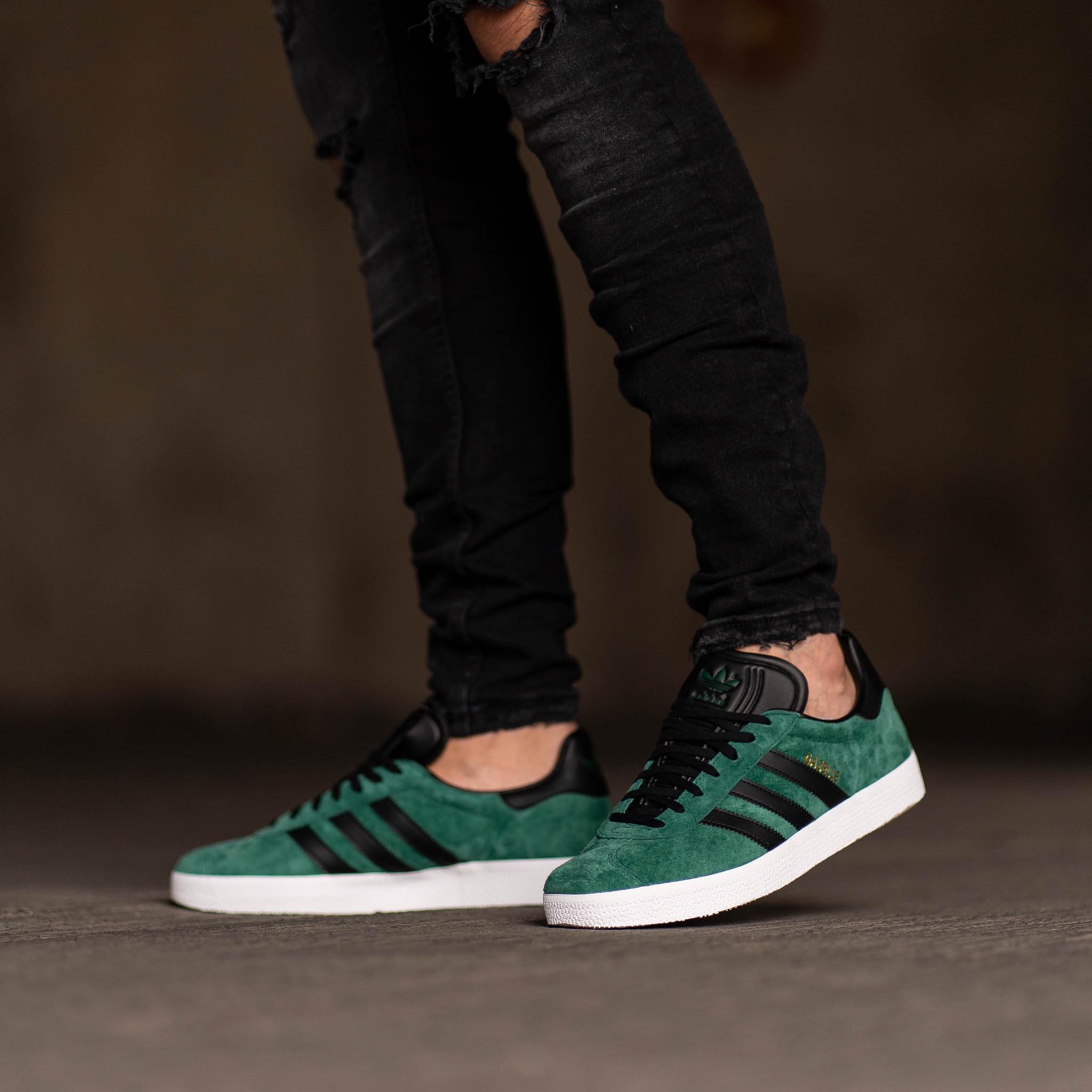 Adidas gazelle clearance verde militar