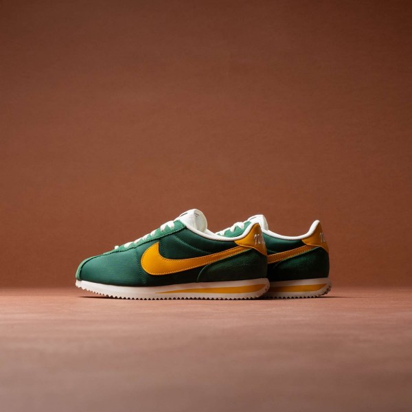 NIKE CORTEZ TXT GEOGE GREEN YELLOW